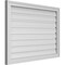Ekena Millwork Vertical Surface Mount PVC Gable Vent: Functional, w/ 2"W x 1-1/2"P Brickmould Frame, 36"W x 26"H GVPVE36X2602SF - alternate 4